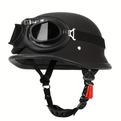 Retro Half Helmet for Motorcyclists