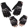 Motorcycle Gloves Half Finger Gloves Outdoor Sports Crossbike Riding Closed Finger Racing Gloves