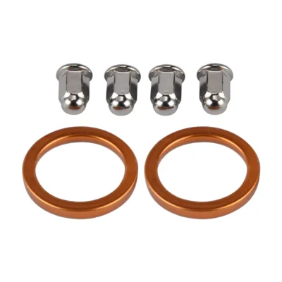 Exhaust Muffler Pipe Gasket Nut For Honda XR200R XR250R XL250R XL500R XR500R Nighthawk Rebel 250 Twinstar Reflex 200 VFR750R