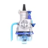 Motorcycle Carburetor For Keihin Koso OKO Power Jet PWK 24mm 26mm 28mm 30mm 32mm 34mm 2T 4T blue Float bowl