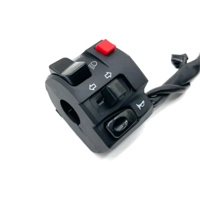 1Pcs Left 22mm Motorcycle Switches Motorbike Horn Button Turn Signal Warning Light Handlebar Controller Switch