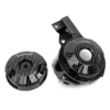 Motorcycle Carbon Fibre Round Fastener Lock Cover Fit For Honda Grom Msx125 SF 2013-2016 Fairings Kit Parts