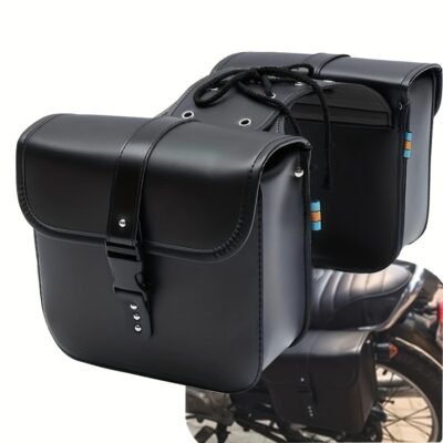 Motorcycle Bags And Trunks for Motorcycle Saddlebag Side Tool Luggage Storage Bag Black Saddlebag Universal